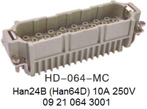 HD-064-MC-H24B Han 24B (Han64D) 10A-250V 09 21 064 3001 64pin-male-crimp-OUKERUI-SMICO-Harting-Heavy-duty-connector.jpg